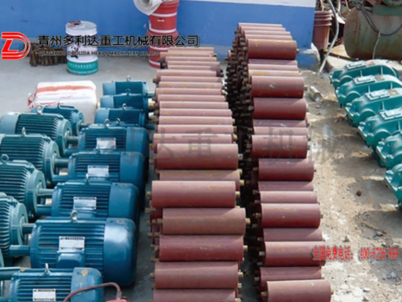  電機，托輥，減速機